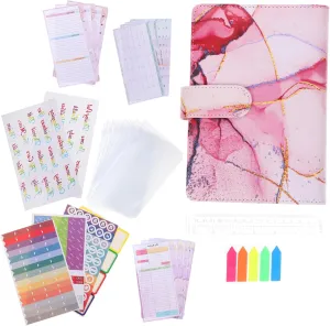 1 Set Accounting Notebook Binder Cash Envelopes for Budgeting Budget Loose Leaf Book Financial Planner Budget Loose Leaf Notepad Budget Manual Book Manual Account Supplies