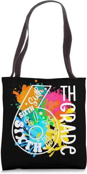 6th Grade First Day Of Sixth Grade Back To School 6th Grade Tote Bag