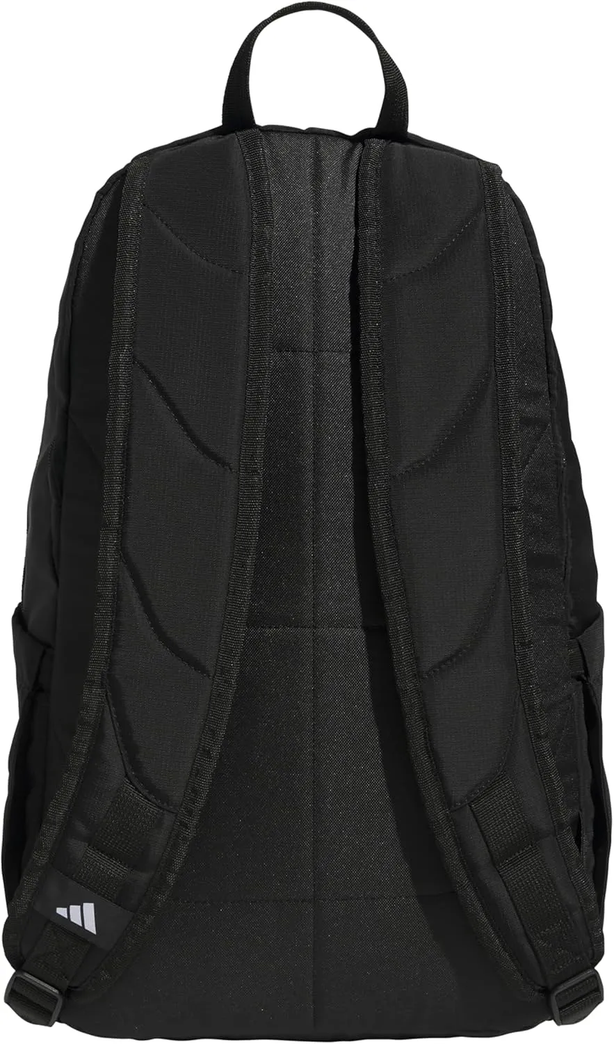 adidas Defender 5 Team Sports Backpack (33L) Durable Large Athletic Gym Laptop Travel Bag, Black/White, One Size