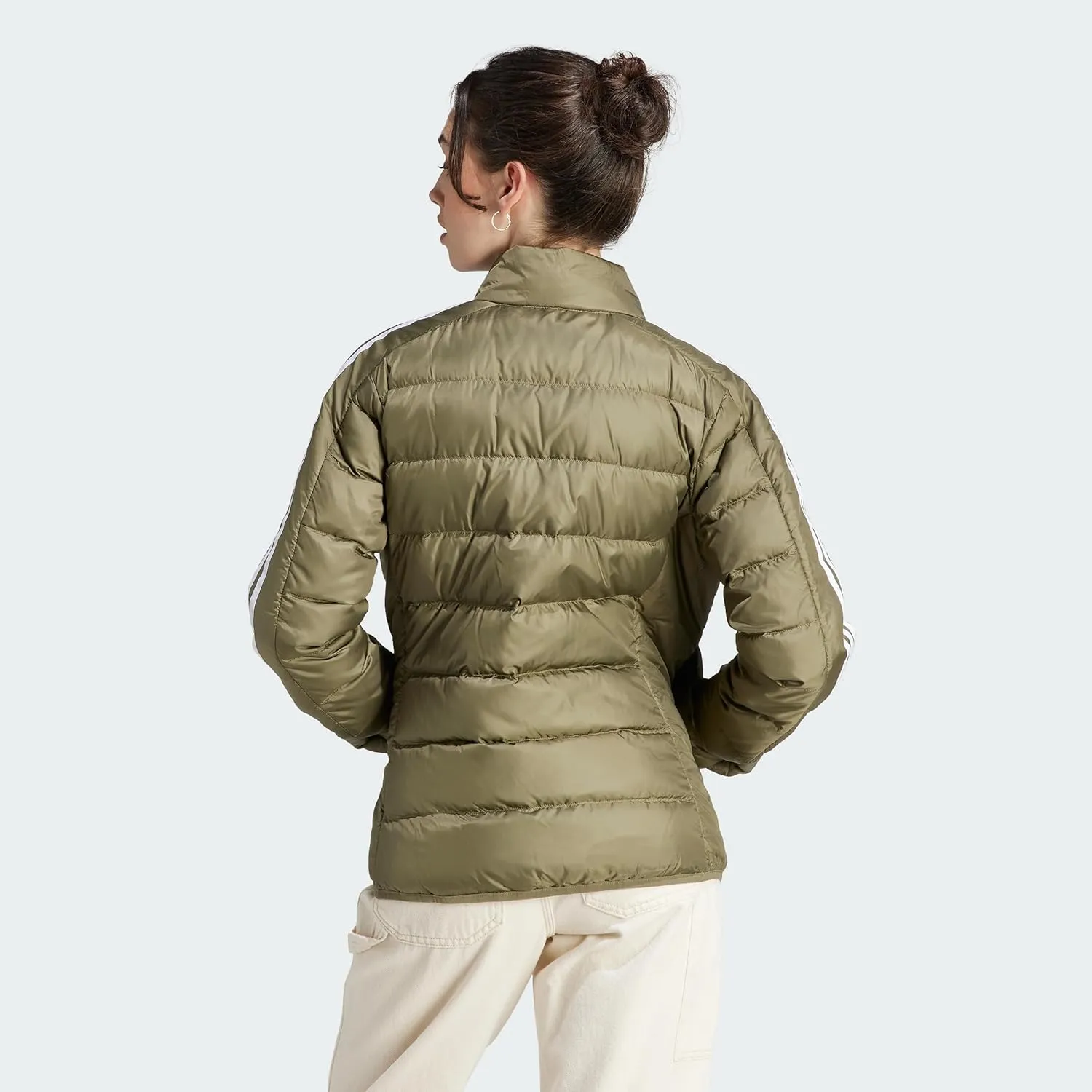 adidas Women's Essentials 3-Stripes Light Down Jacket