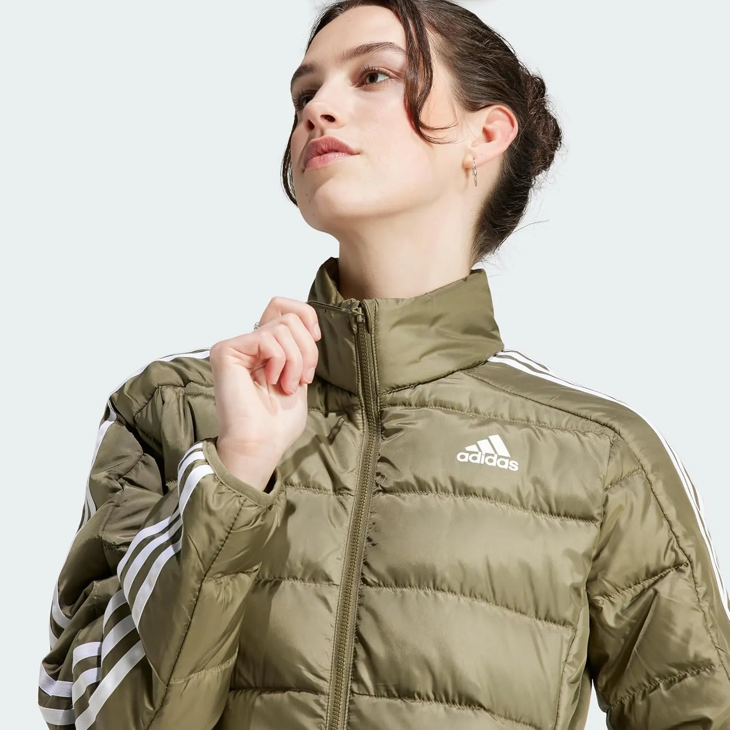 adidas Women's Essentials 3-Stripes Light Down Jacket