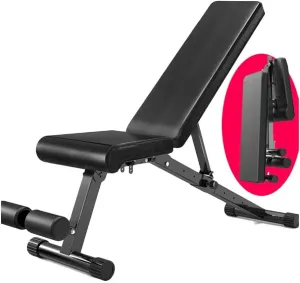 Adjustable Weight Bench，Adjustable Folding Heavy Duty - Utility Weight Benches for Full Body Workout， Incline/Decline Bench Press for Home Gym