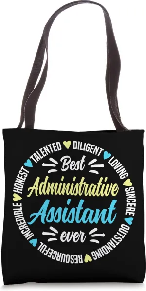 Admin Assistant Administrative Assistant Tote Bag