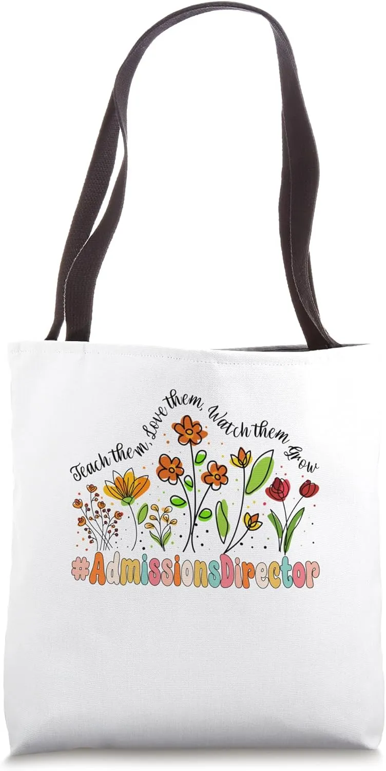 Admissions Director Appreciation Week Back to School Tote Bag
