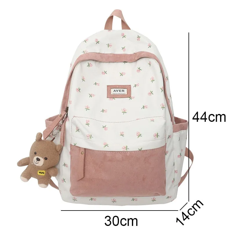 Adorable Floral  Backpack