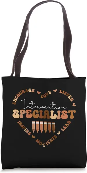 African Black History Month Intervention Specialist School Tote Bag
