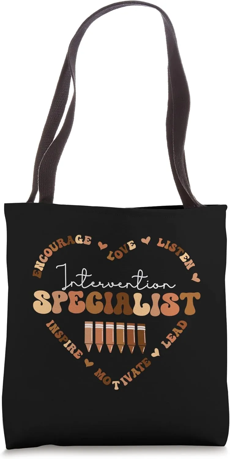 African Black History Month Intervention Specialist School Tote Bag