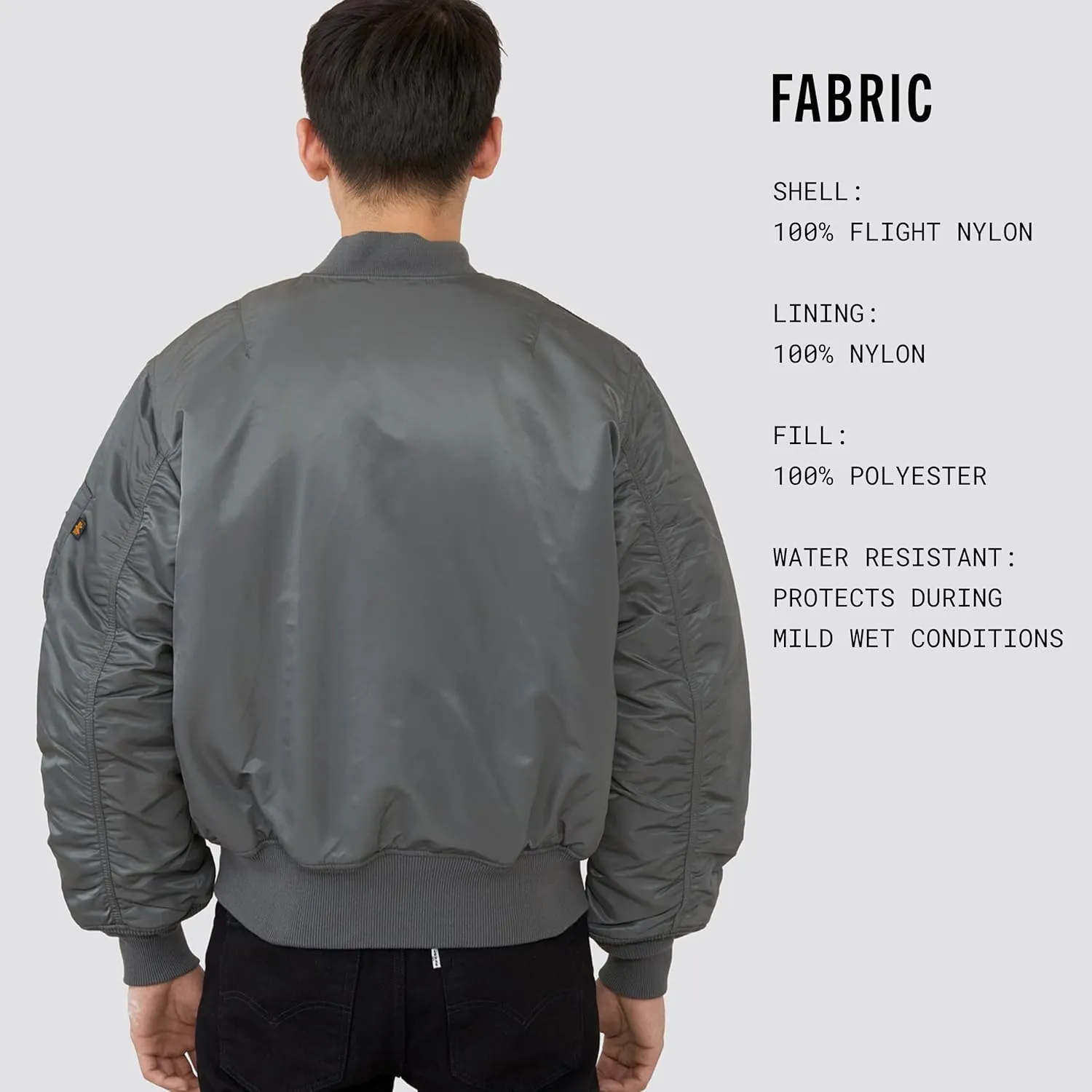 Alpha Industries MA-1 Bomber Flight Jacket - Fighter Pilot Flight Jacket
