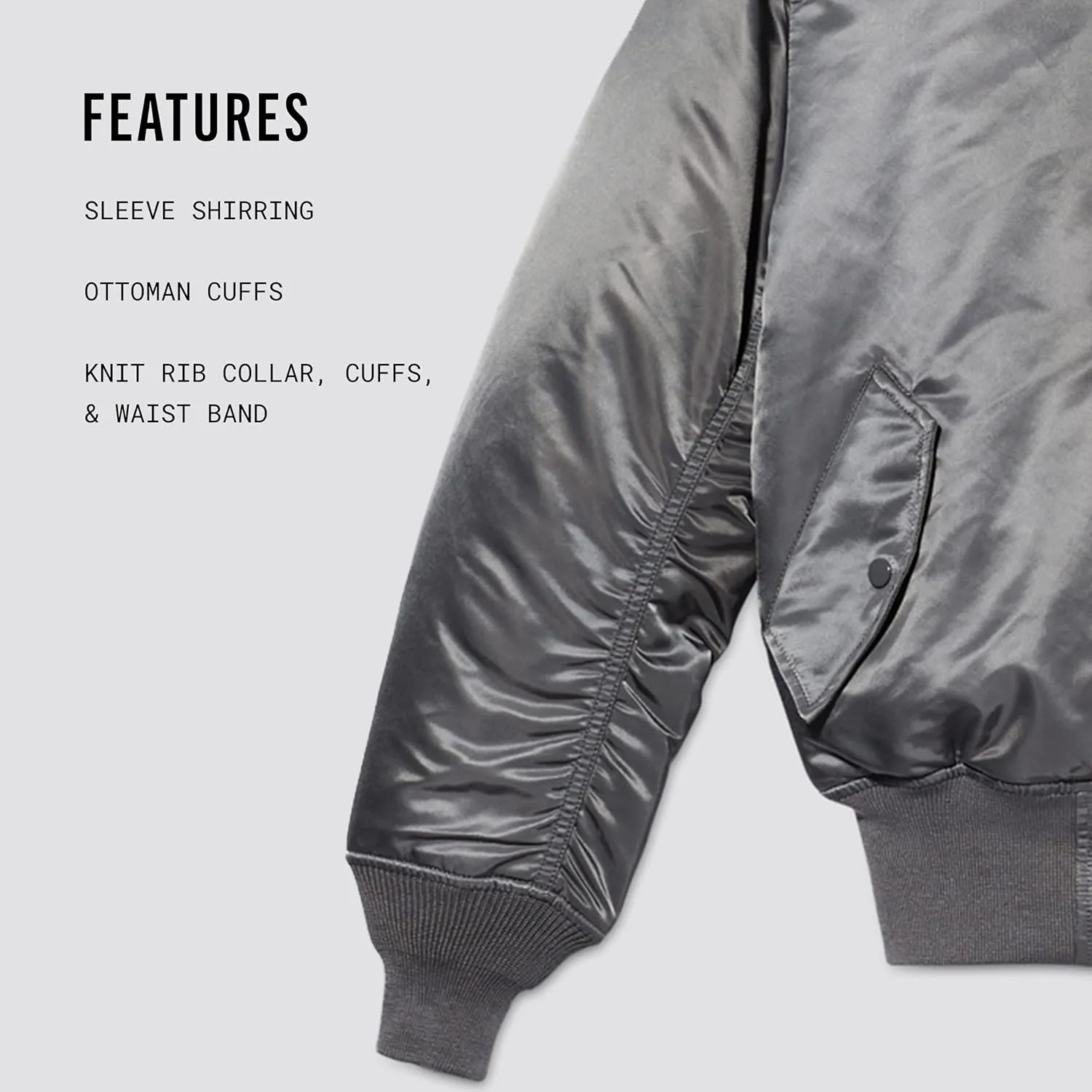 Alpha Industries MA-1 Bomber Flight Jacket - Fighter Pilot Flight Jacket