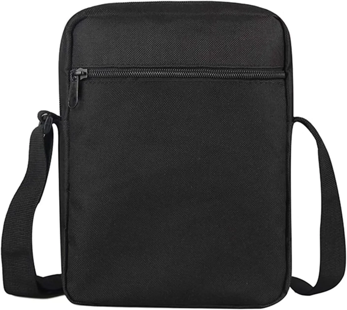 American Flag Crossbody Bag for Travel Wolf Mens Small Messenger Bag Lightweight Shoulder Bag Canvas Purse Wallet Organizer