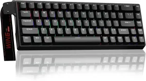 AULA WIN68 HE Mechanical Gaming Keyboard 60%, Hall Effect Magnetic Switch, Rapid Trigger Mode Adjustable Actuation, 8000Hz Polling Rate, RGB Backlit Wired Keyboard for Laptop/PC Gamer