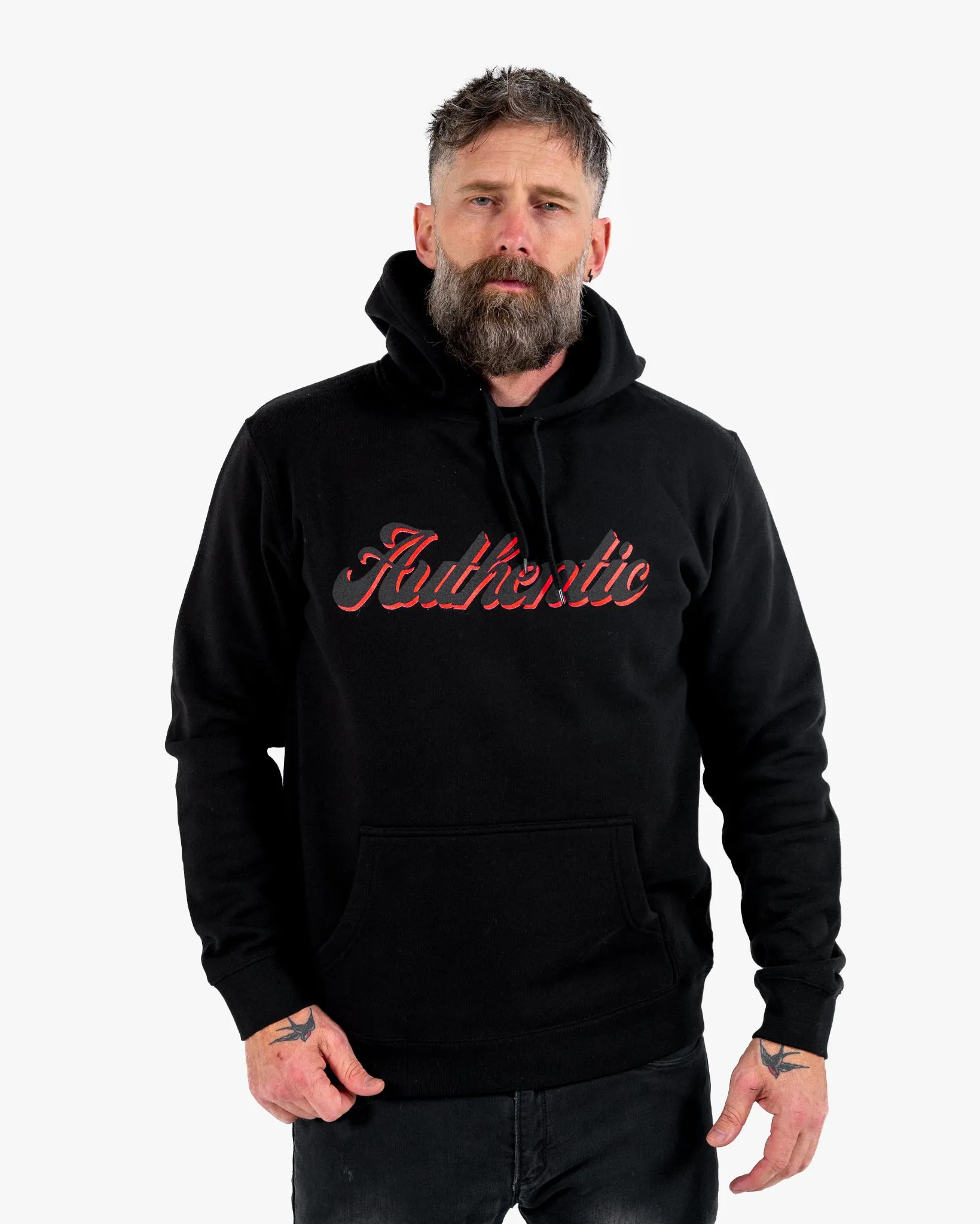 Authentic Hoodie - Black v2