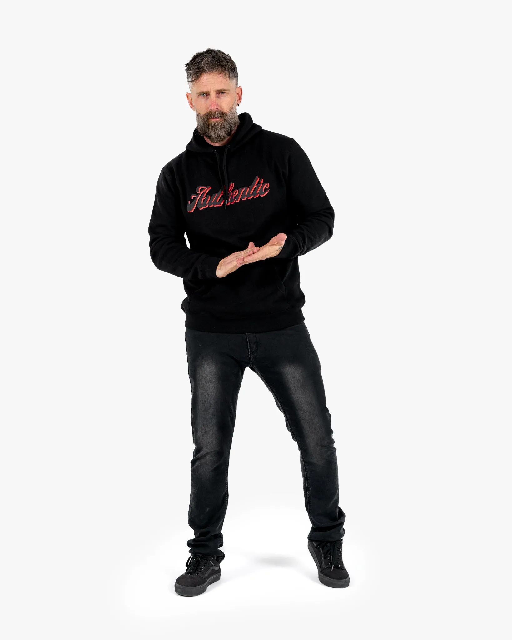 Authentic Hoodie - Black v2