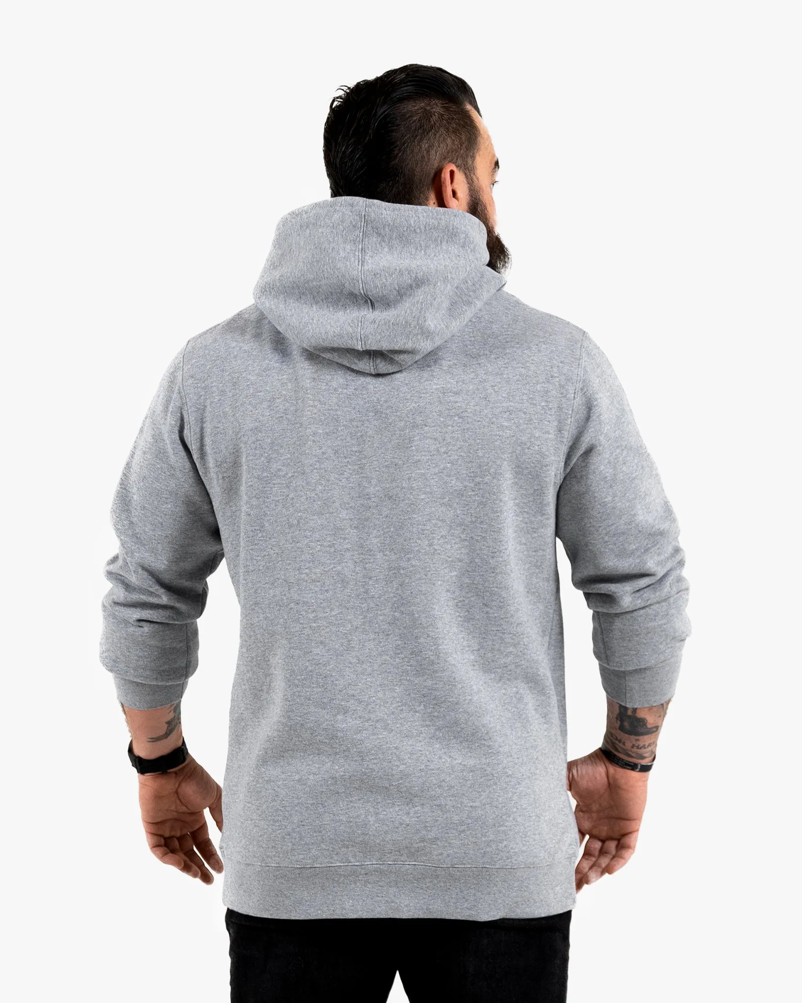 Authentic Hoodie - Heather w/ Black