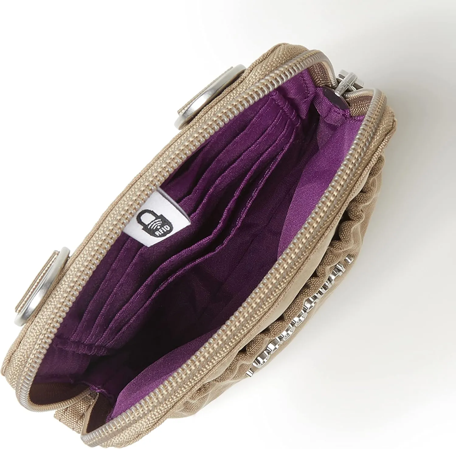 Baggallini Bryant Pouch Small Crossbody Bag for Women - Phone Purse with Crossbody Strap - Lightweight Crossbody Pouch