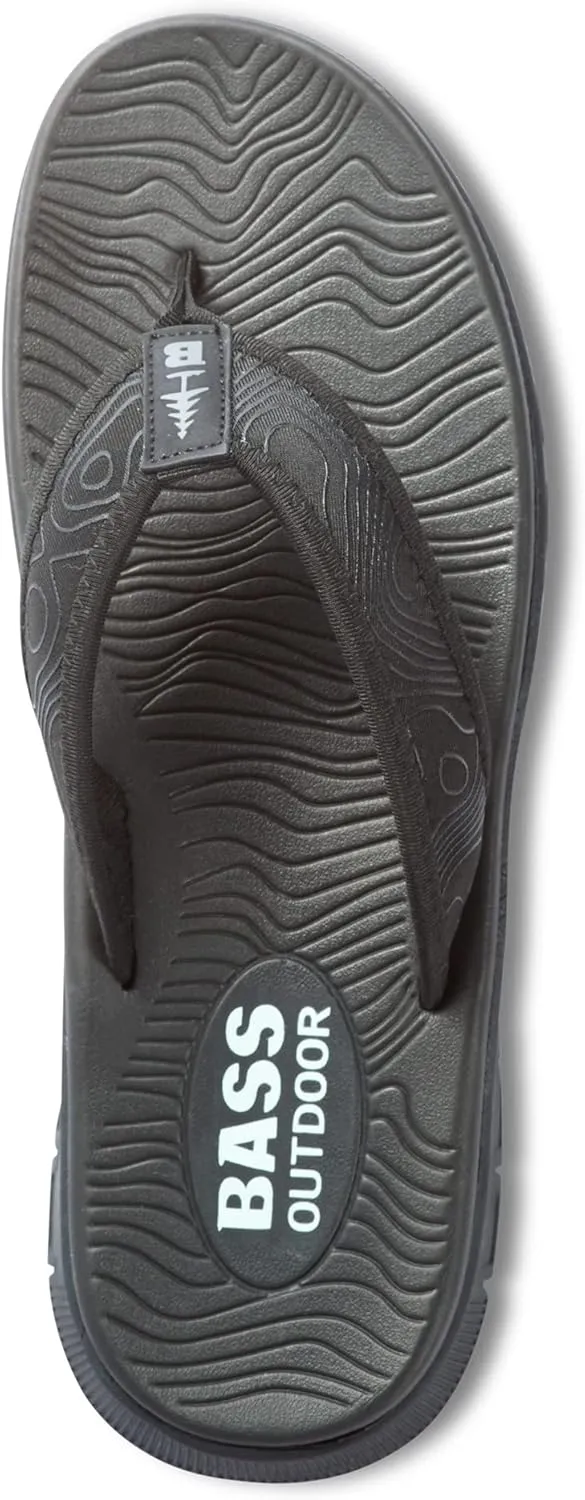 BASS OUTDOOR Men's Topo Utility Sandal Boat Shoe