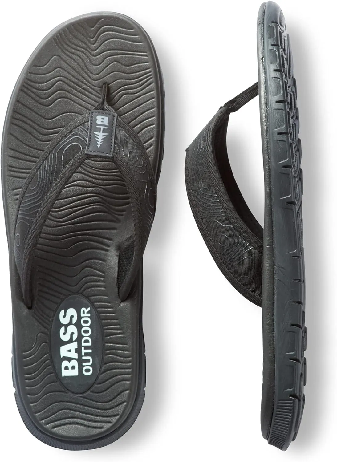 BASS OUTDOOR Men's Topo Utility Sandal Boat Shoe