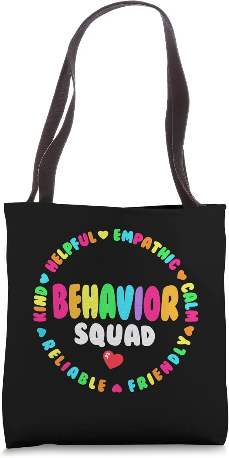 Behavioral Specialist & Analyst Therapist For Behavior Squad Tote Bag