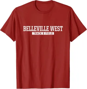 Belleville West High School Track & Field T-Shirt
