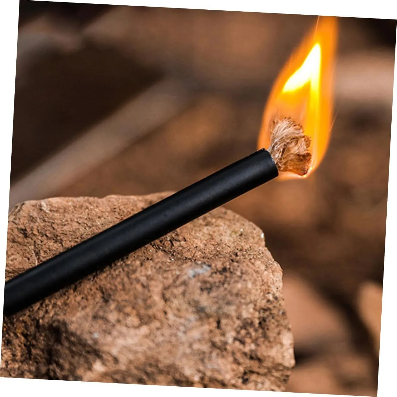 BESPORTBLE Firelighters Fun Camping Stuff Starters for Grill Camping Utensils Emergency Kit Lectric Wick Flint Fire