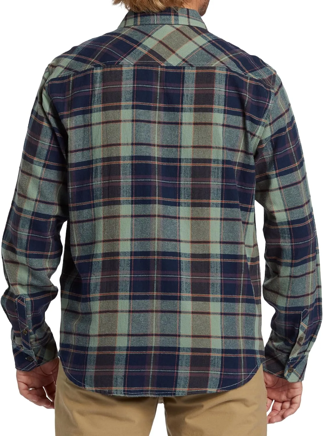 Billabong Men's Coastline Long Sleeve Flannel Shirt