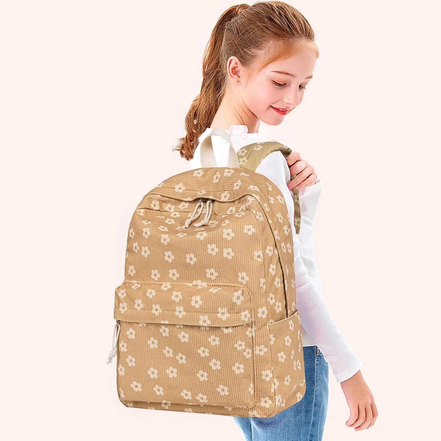 Bluboon School Backpack Teens Girls Boys Kids School Book Bags with Lunch Box Pencil Bag