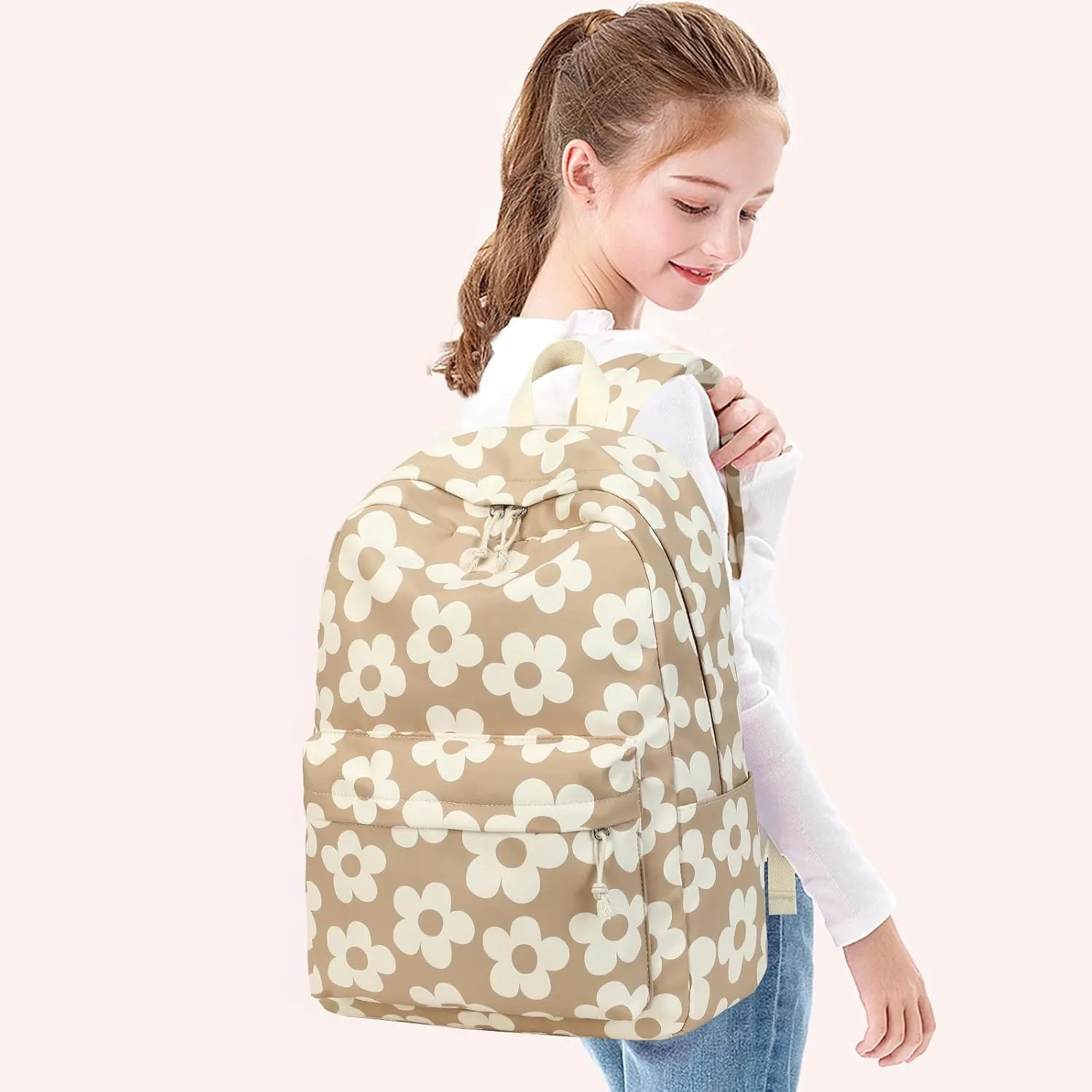 Bluboon School Backpack Teens Girls Boys Kids School Book Bags with Lunch Box Pencil Bag