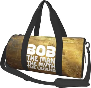 Bob The Man The Myth The Legend Duffel Bag Gym Bag Travel Sports Tote Large Foldable Beach Swim Yoga8