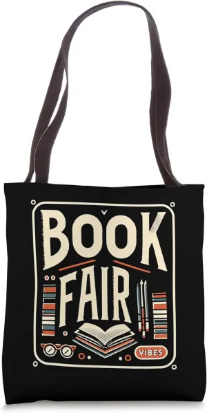 Book Fair Vibes Reader Nostalgia ||- Tote Bag