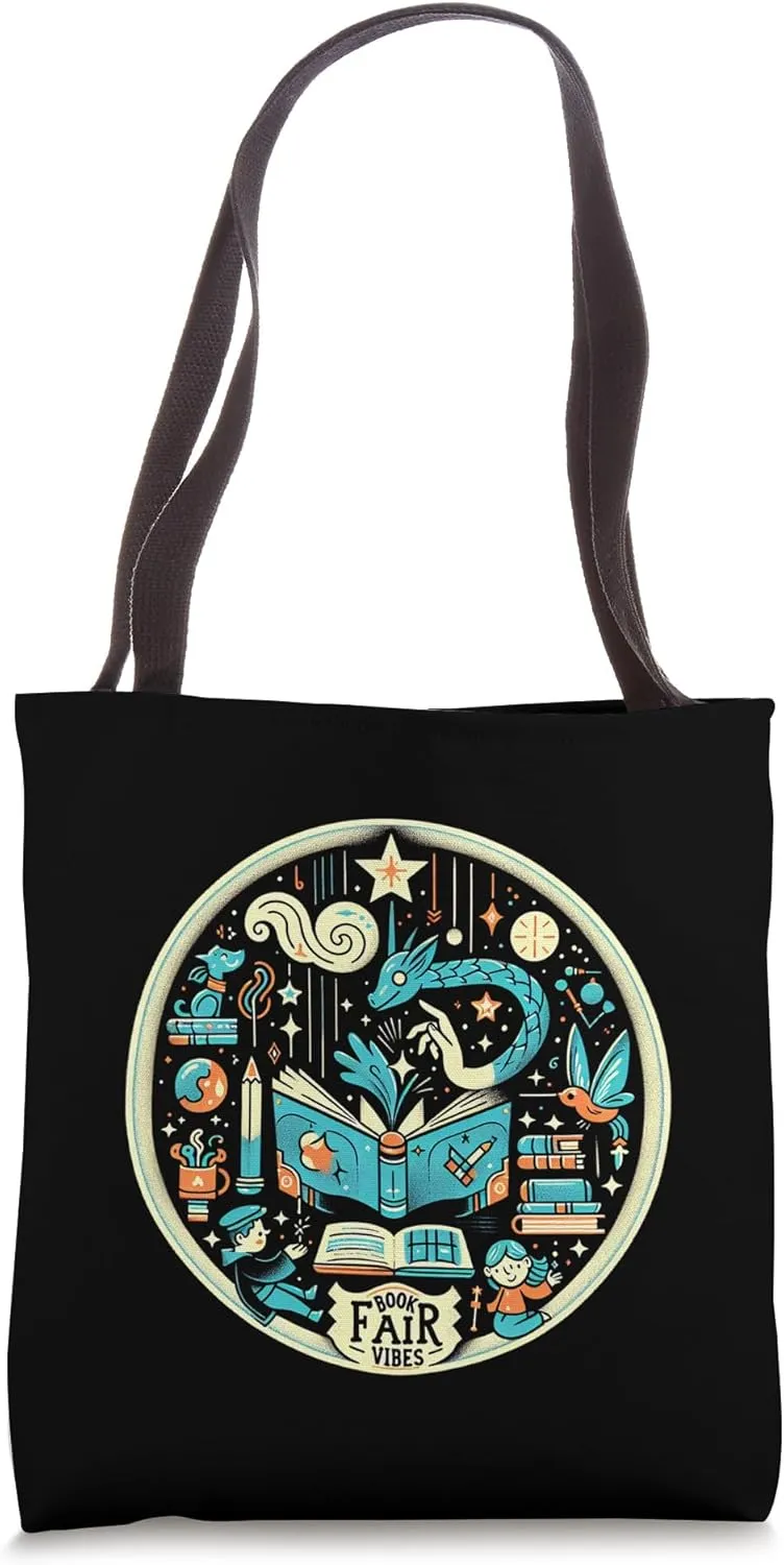 Book Fair Vibes Reader Nostalgia |------ Tote Bag