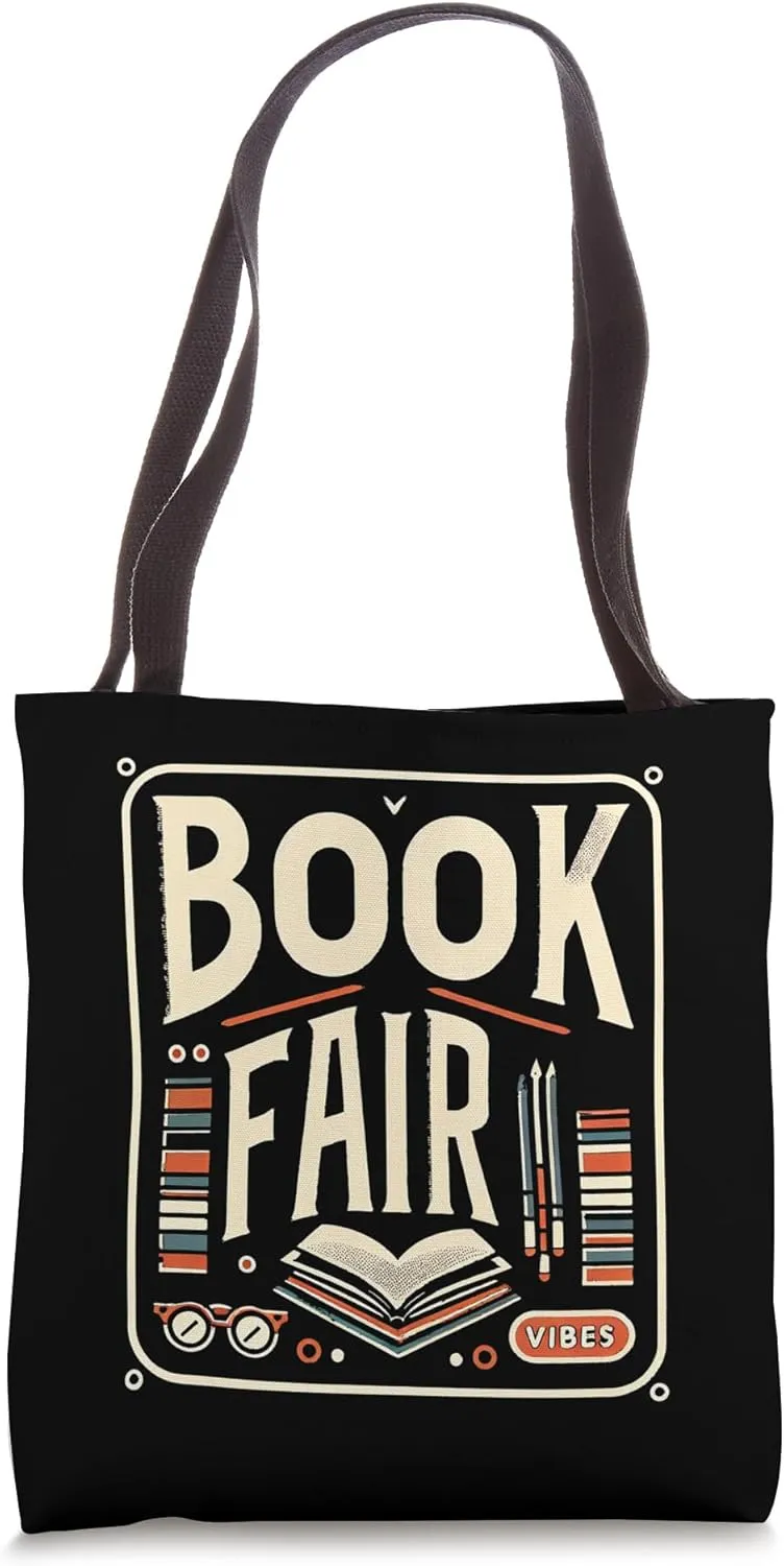 Book Fair Vibes Reader Nostalgia ||- Tote Bag