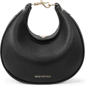 BOSTANTEN Crossbody Purse Small Crescent Shoulder Bags for Women Trendy Hobo Clutch Handbag Removable Strap