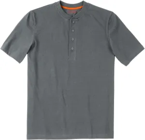 Boulder Creek by Kingsize Men's Big & Tall Heavyweight Short-Sleeve Henley Shirt