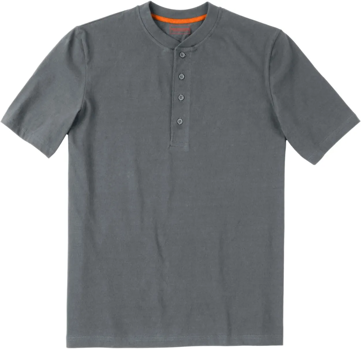Boulder Creek by Kingsize Men's Big & Tall Heavyweight Short-Sleeve Henley Shirt