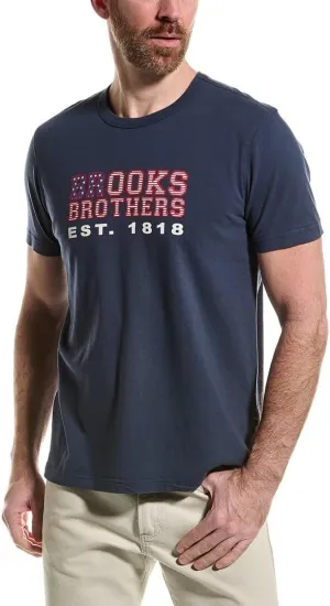 Brooks Brothers Flag Logo T-Shirt