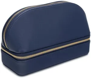 Brouk and Co. Duo Travel Organizer for Cosmetics and Jewelry (Navy)