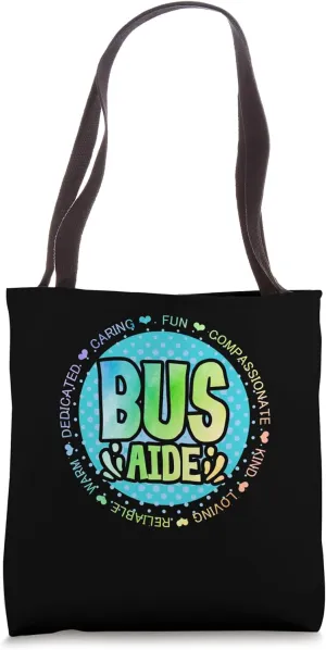Bus Monitor Transportation Bus Assistant Bus Aide Tote Bag
