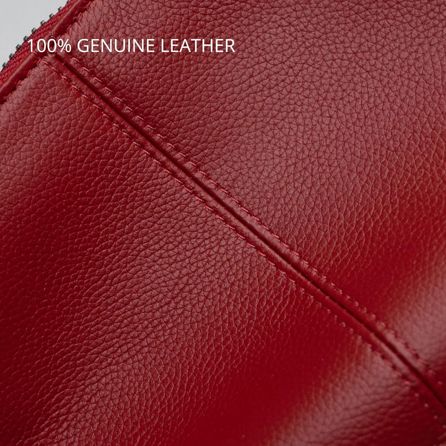 Bveyzi Genuine Leather Wristlet Purses for Women, Envelope Clutch Wallet Small Crossbody Bags for Dressy Evening