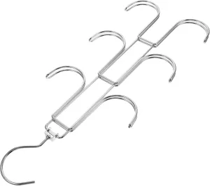 Cabilock Wardrobe Multi Hook Hanger Closet Organizer Hook Rack Instant Bag Hook Handbag Hangers Tote Storage Holder Rotary Storage Rack Handbag Organizers for Closets Iron Desk to Rotate