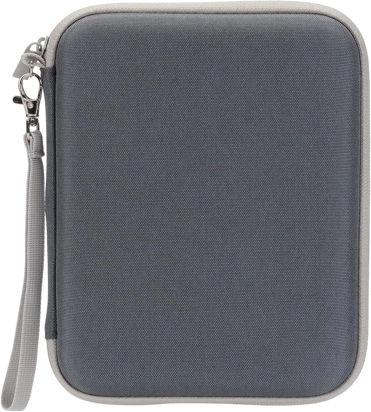Card Case for Yoto cards, Soft Portable Folder with Zipper & 80 Pockets Player & Mini Audiobook Cards, Card Binder Holder with Sleeves for Travel (Grey)
