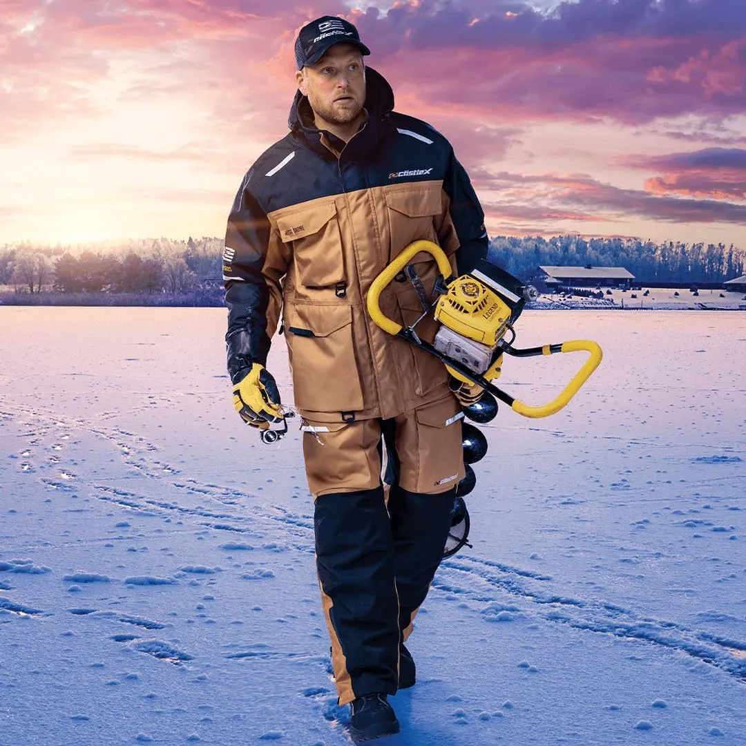 Castle X Men's West Shore Ice Fishing Insulated Jacket (Wood - Large)
