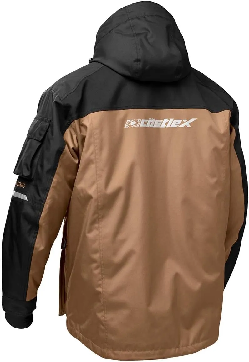 Castle X Men's West Shore Ice Fishing Insulated Jacket (Wood - Large)