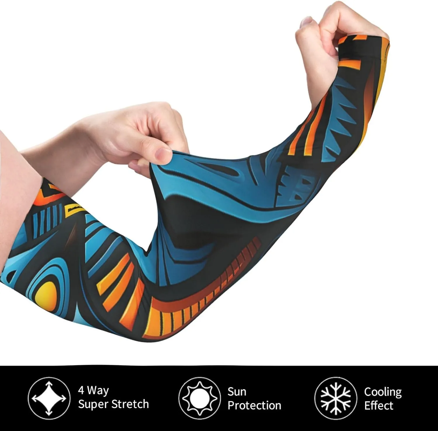Cherry blossoms Arm Sleeves for Men Women Cooling Sleeves Compression Arm Sleeve UV Blocking Protection Sleeve