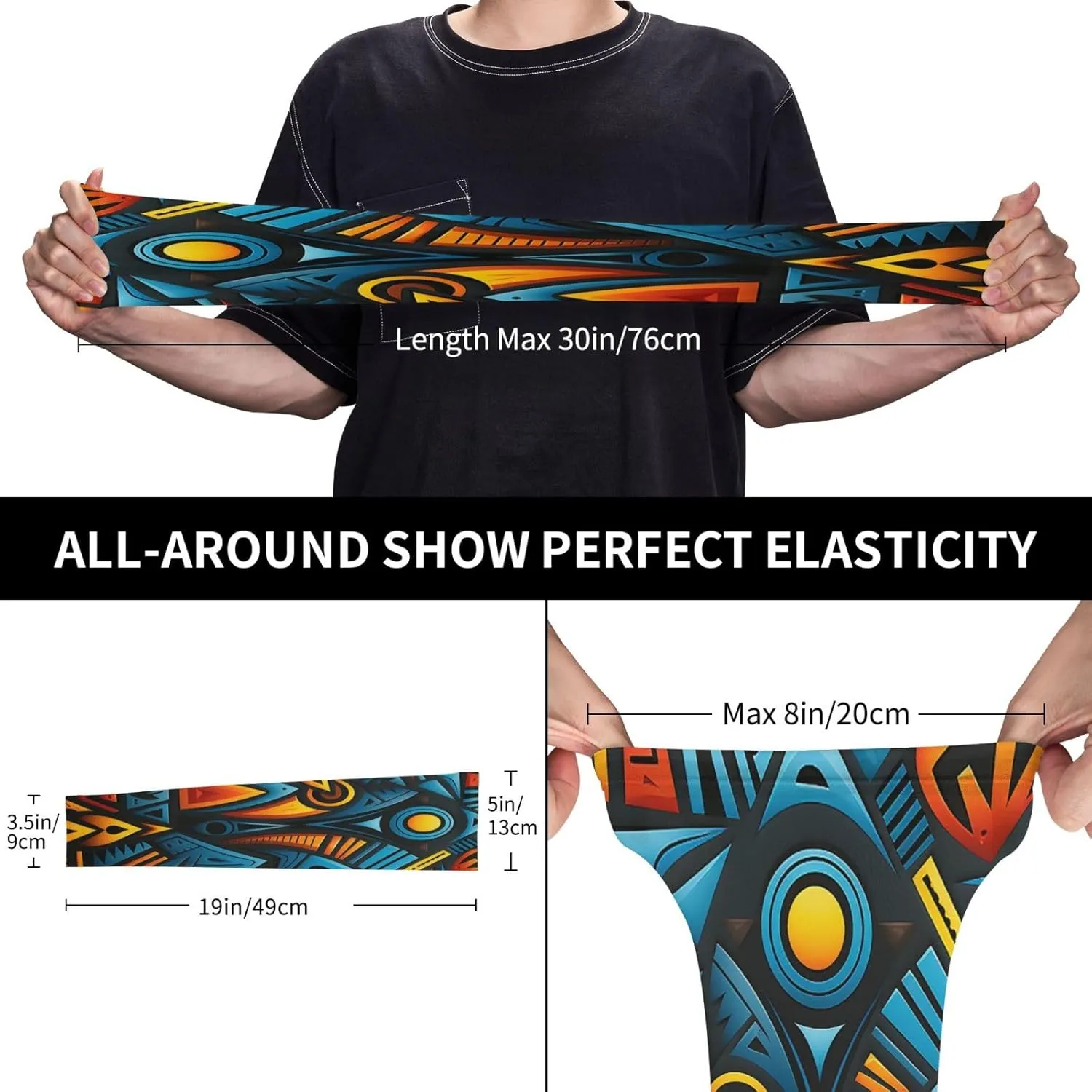 Cherry blossoms Arm Sleeves for Men Women Cooling Sleeves Compression Arm Sleeve UV Blocking Protection Sleeve