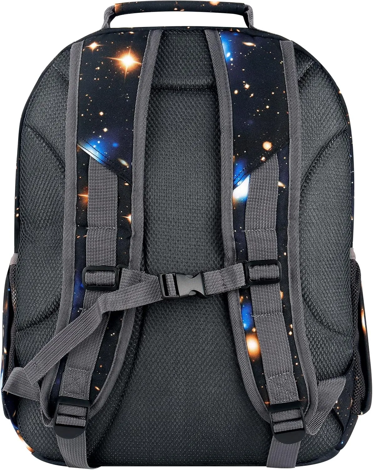 Choco Mocha Galaxy Backpack for Boys, Kids Backpack for Boys Ages 4-6, Kindergarten Preschool Bookbag Boy 15 inch, Black