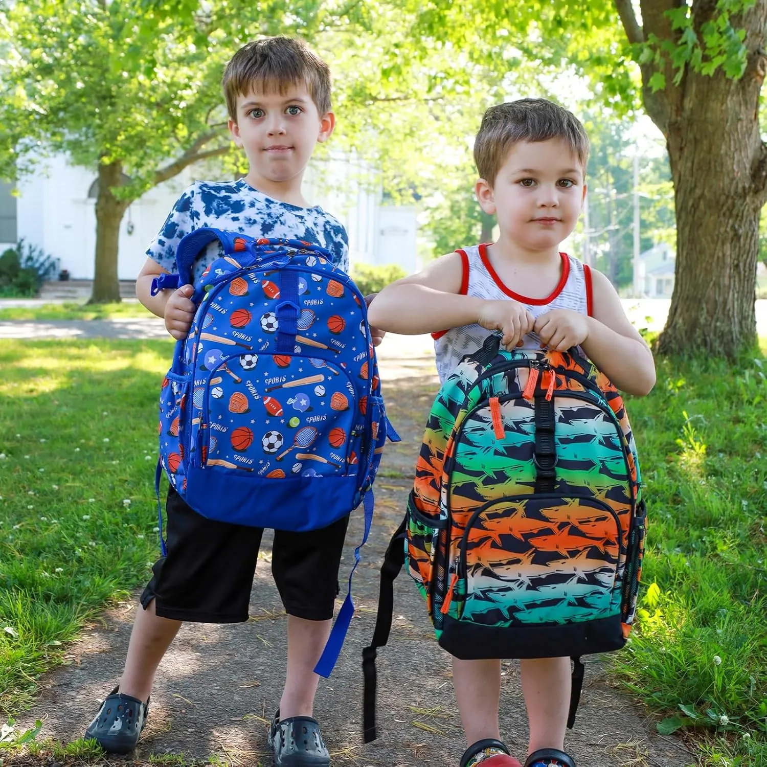 Choco Mocha Galaxy Backpack for Boys, Kids Backpack for Boys Ages 4-6, Kindergarten Preschool Bookbag Boy 15 inch, Black