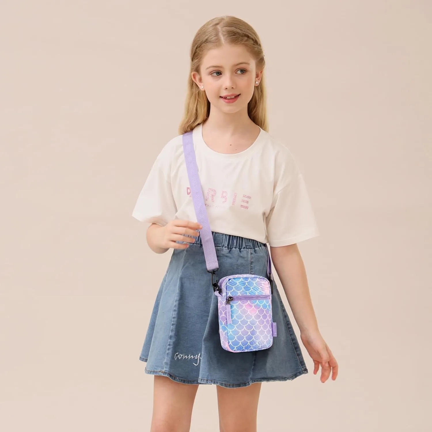 Choco Mocha Kids Purse for Girls Crossbody Purse for Kids Age 8-10 10-12