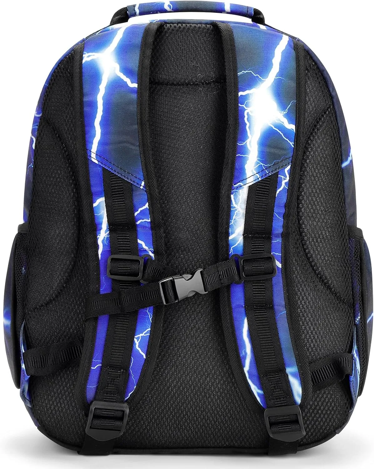 Choco Mocha Lightning Backpack for Boys, Kindergarten Backpacks for Boys Backpack Ages 6-8, Boy Elementary School Bookbag 17 Inch, Blue