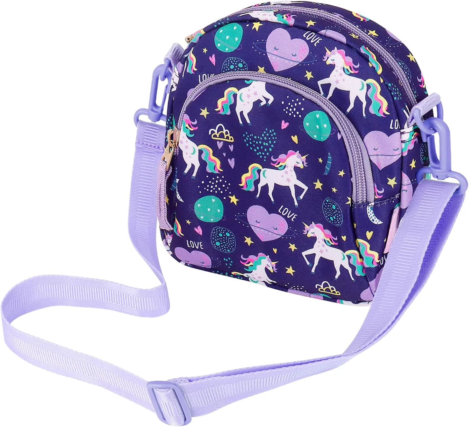 Choco Mocha Little Girls Purse for Kids 4-6 6-8 Girls Crossbody Purses for Kids Crossbody Bag Toddler Purse 2 3 4 year old,