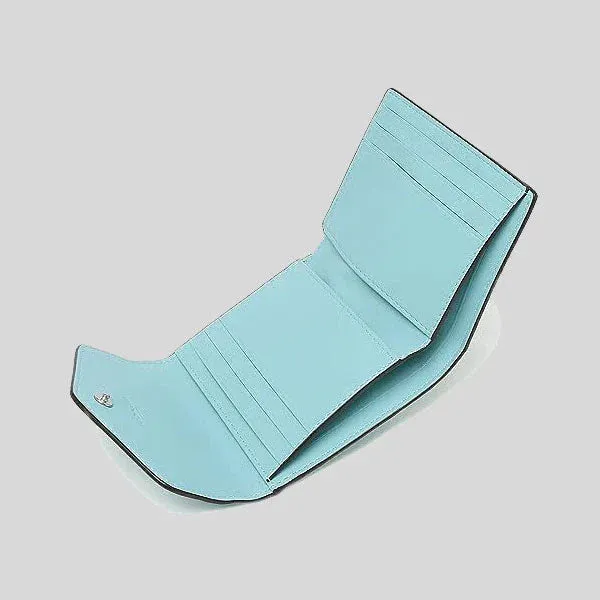 COACH Wyn Small Wallet Faded Blue RS-CH808